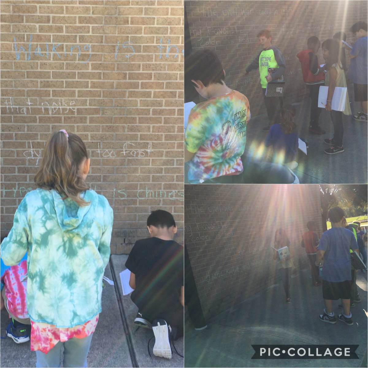 RobynBouman's tweet photo. The grammar police are out in full force @HaudeKISD #Promise2Pupose #HaudeEditors https://t.co/dXoCmkMct3