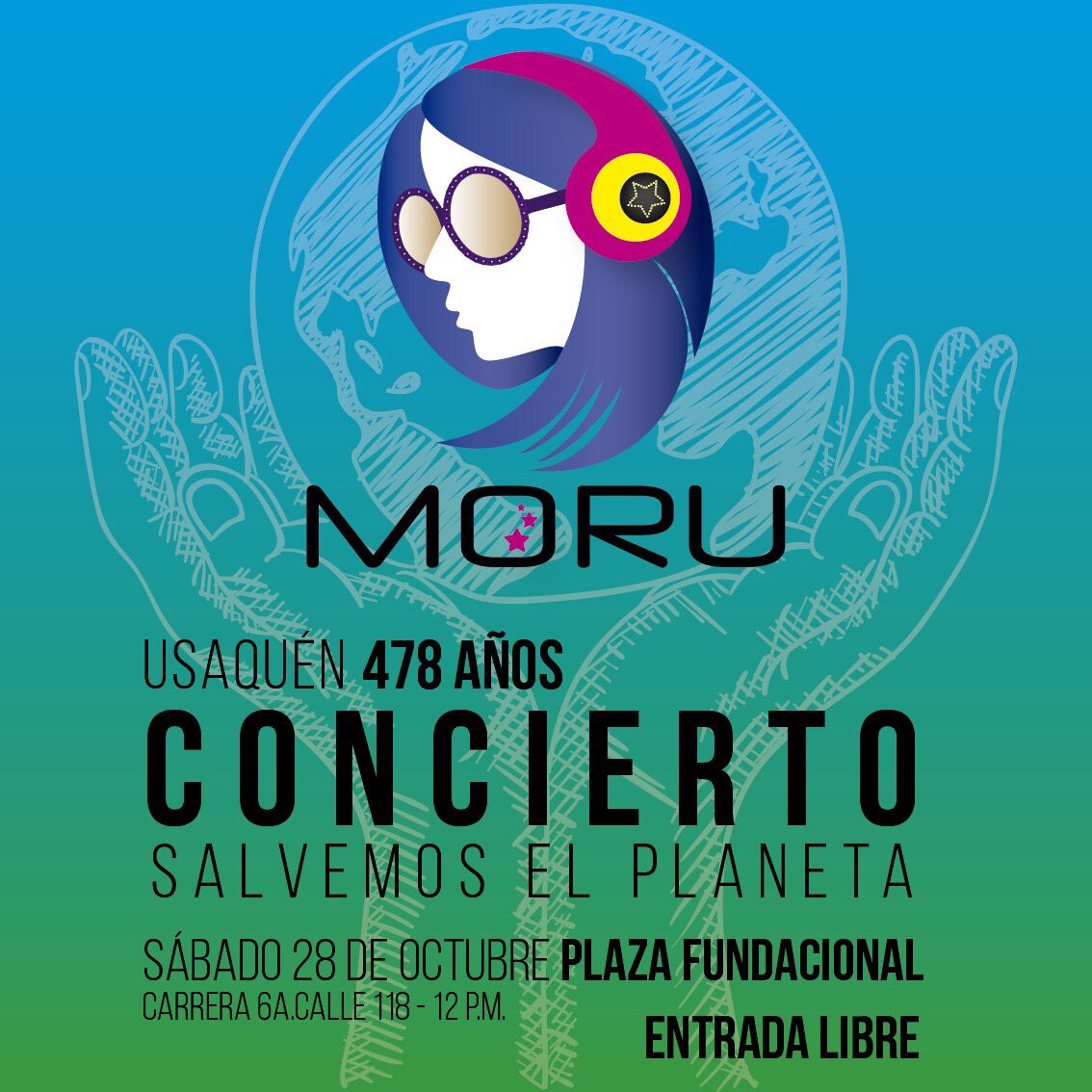 Morumusic1's tweet photo. El día de los niños hay que cantar y bailar. Y si además aprenden a cuidar el medio ambiente? #musicainfantil #morumusic Los espero! https://t.co/aOZg2zLD6J