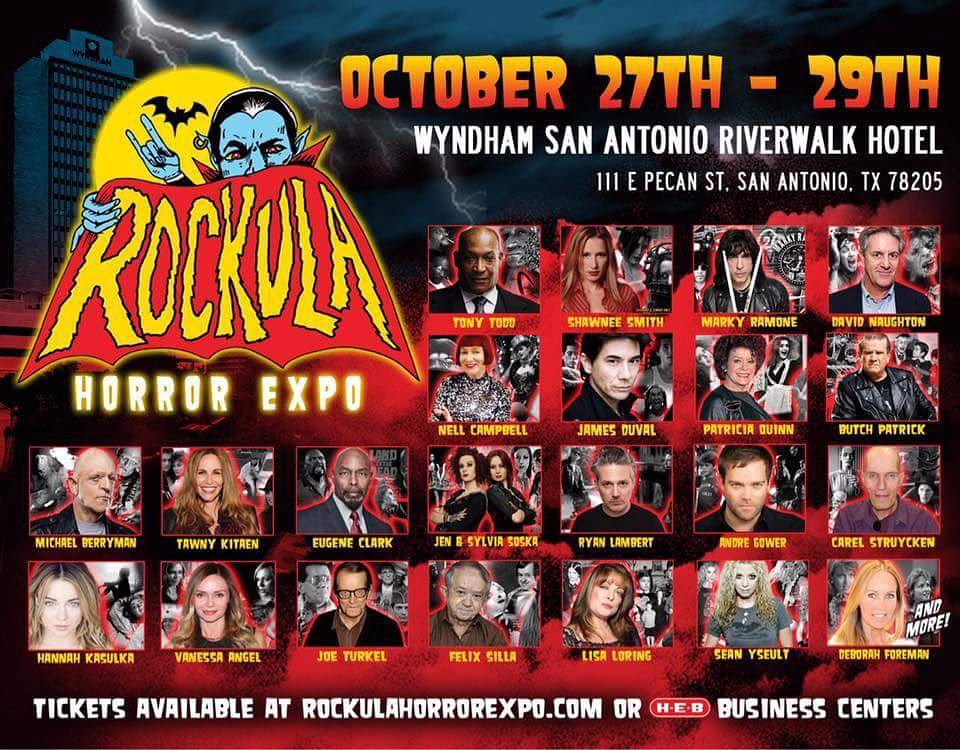 3 days away..til its time to play!

Come out &amp; experience <a href="/RockulaExpo/">Rockula Horror Expo</a> this weekend

Tickets on our website &amp; <a href="/HEB/">H-E-B</a> 

rockulahorrorexpo.com