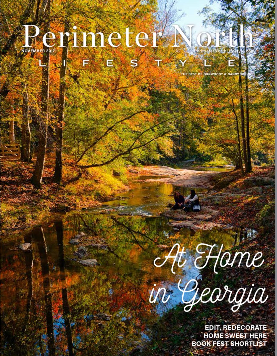 suegay61's tweet photo. Lovin’ our Nov cover of @PerimeterNorth @GaStateParks #seesuego #magazines #readprint #stateparks https://t.co/CV4qjl29Jm