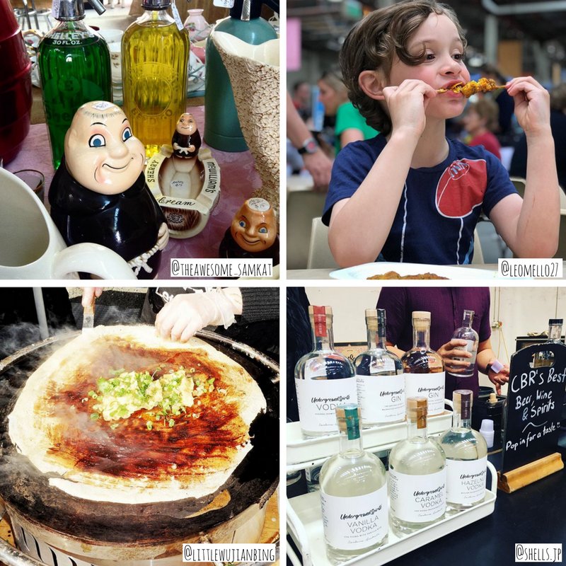 Join us this Sunday from 10 - 4 for delicious food, cute collectables and Canberra's best local distillers!