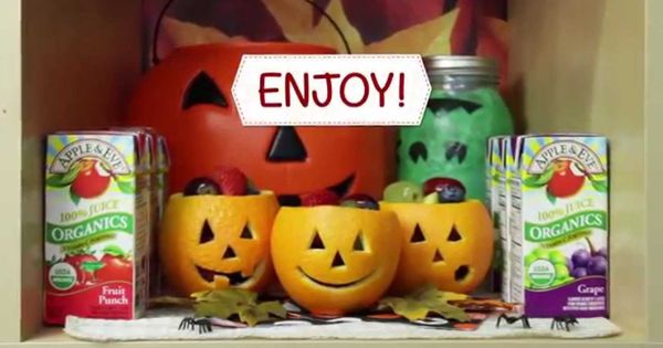 Orange you glad its Halloween? Your kids will love these fruitfull Jack-o-Lanterns! - sot.ag/6V4mC