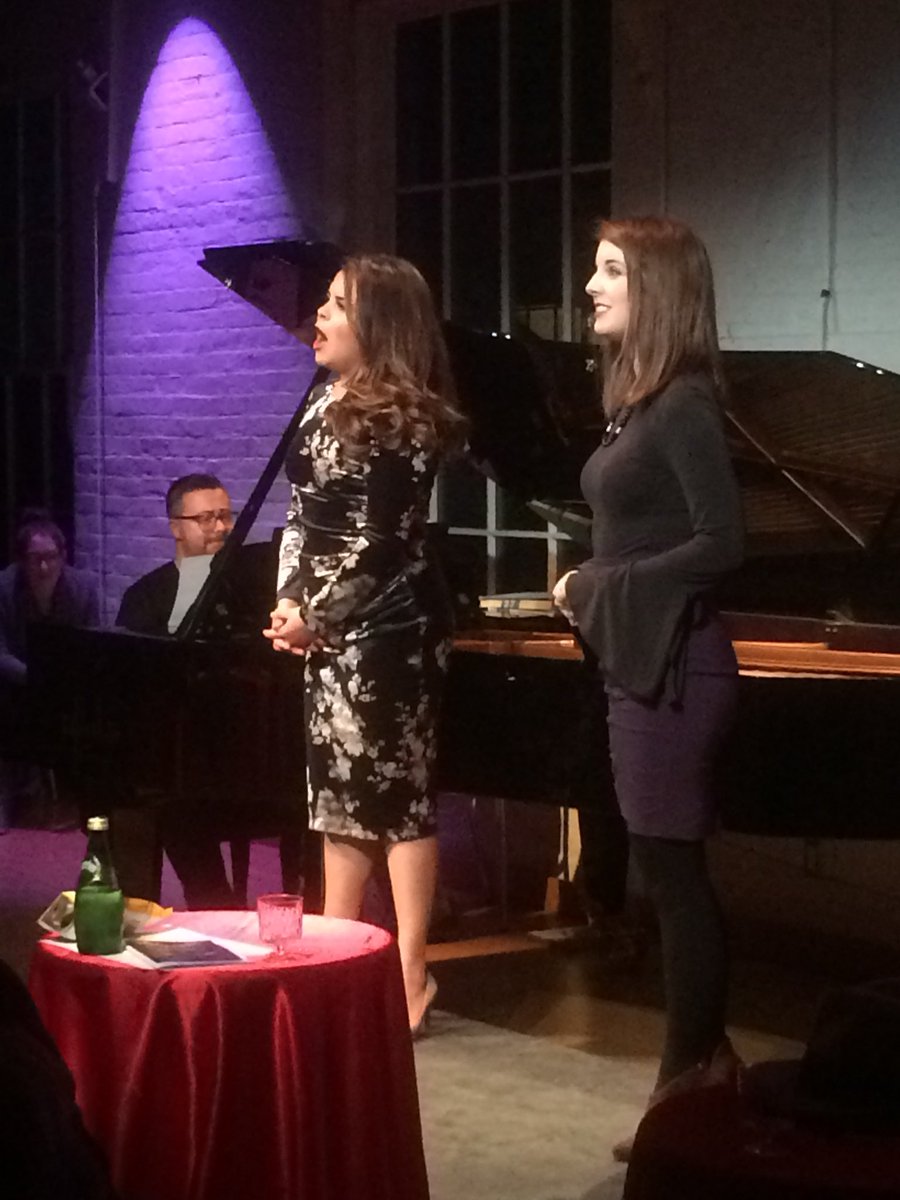TapestryOpera's tweet photo. #SimoneSquared or #TheSimones sing the Flower Duet. #OperaforDisasterRelief @SimoneOsborne @Smcintosh91 https://t.co/m0Zwlrqyu8