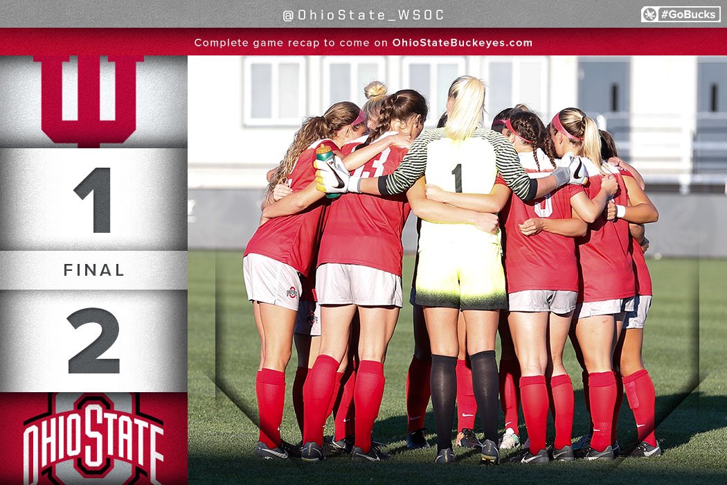 Big Ten champs! Buckeyes top Indiana, 2-1!

#GoBucks