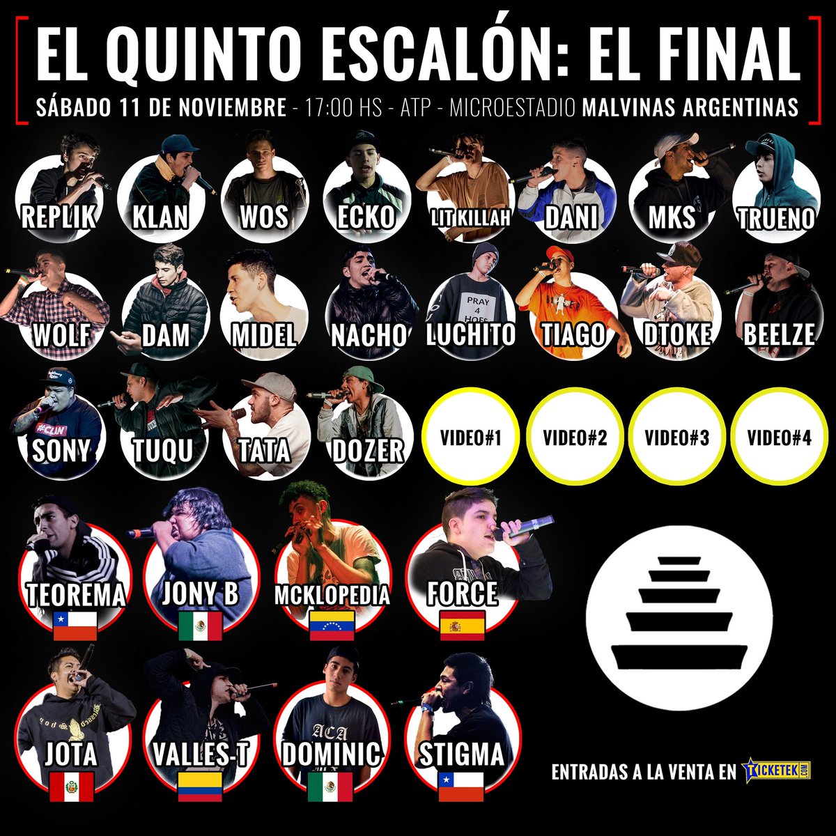 Resultado de imagen de participantes El Quinto Escalón: EL FINAL
