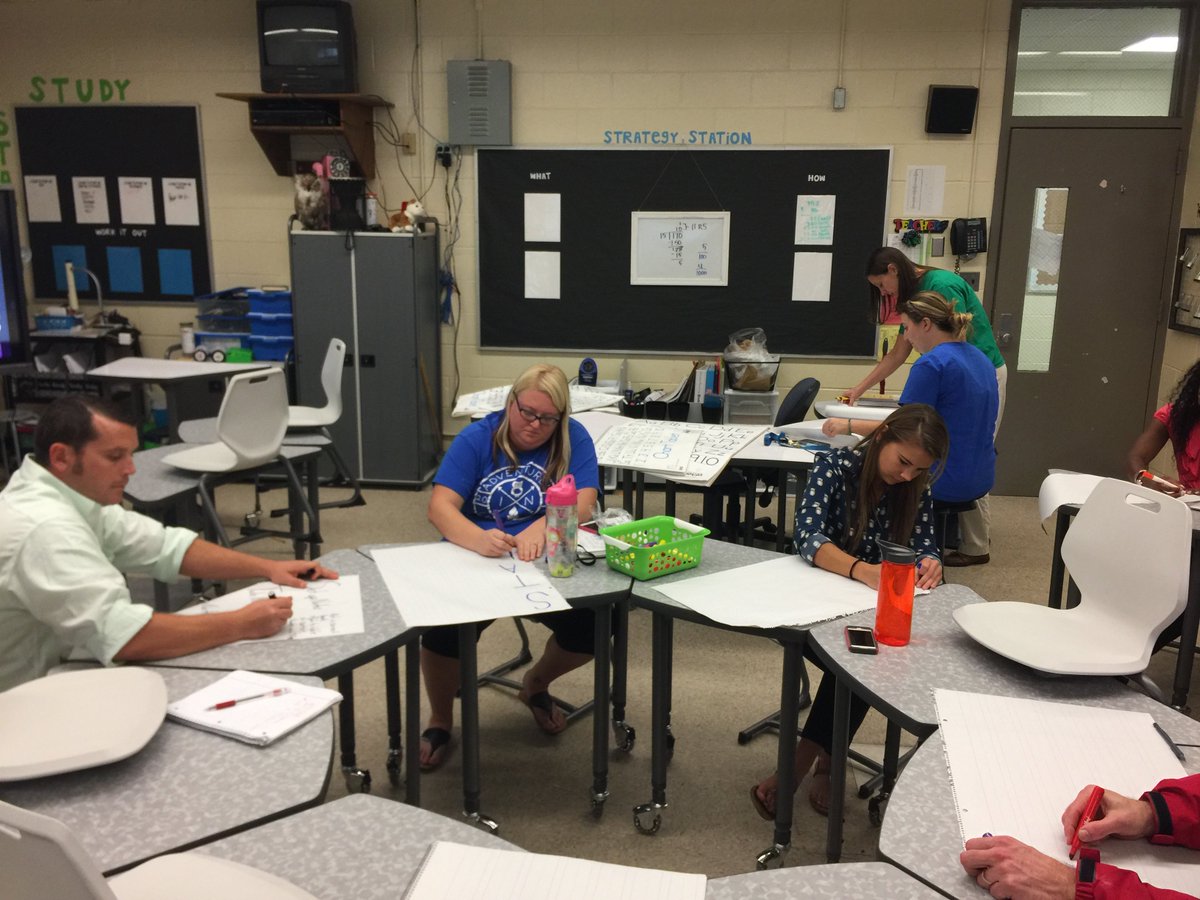 OaksRoadOwls's tweet photo. Our students aren't the only ones learning! Members of the AVID Goal Team met today to learn about the STAR note taking strategy. They will share what they have learned with their colleagues and students. #LeadLearners #Learners4Leaders #CravenAVID https://t.co/T4H6kQ9iGH