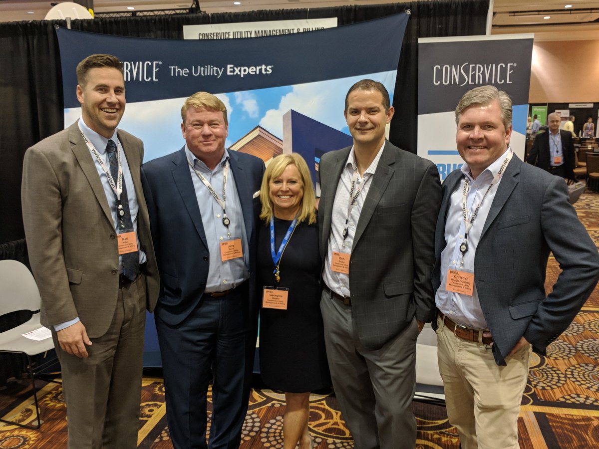 Conservice's tweet photo. Our team loved being at this years #NMHCOpTech Conference! We cant wait until next year! https://t.co/0KaAfPy4Y8 https://t.co/cY7EZN6Bzj