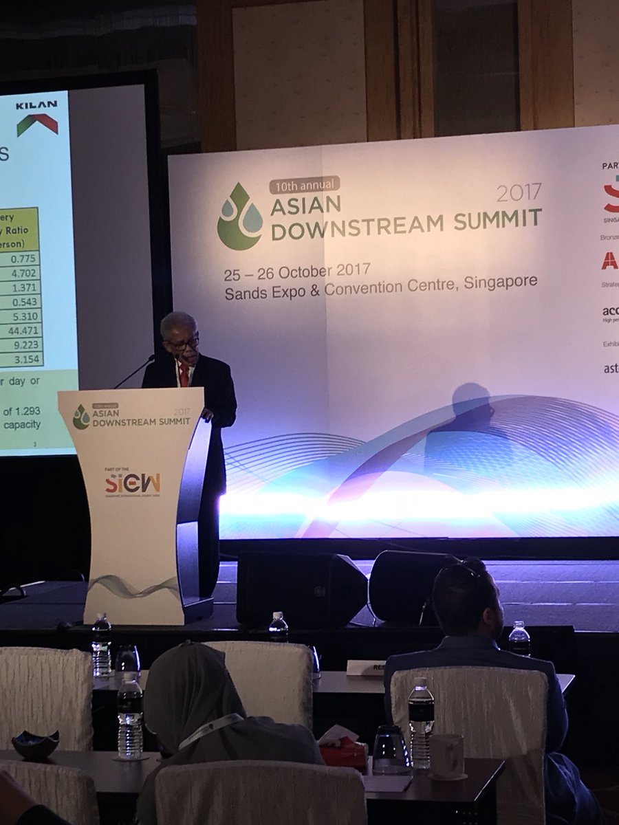 AD_Insights's tweet photo. Kicking off Day 2 #ADS2017, Mr Rudy Radjab, President Director, PT Kreasindo Indonesia on Indonesia’s downstream sector. #SIEW2017 https://t.co/fkMXT7POLh