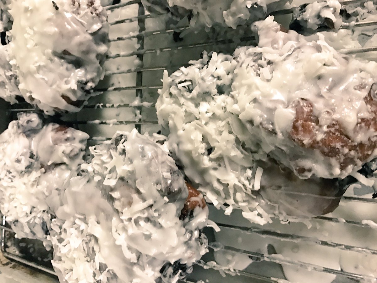 Pineapple coconut fritter testers to pair with <a href="/OdellBrewing/">Odell Brewing Co</a> Jolly Russian next Thursday <a href="/breadguy/">George Formaro</a> #pineappleexpress