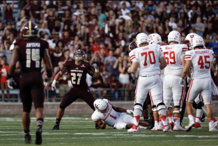 KyronCumby2's tweet photo. Blessed to say I’ve received a offer from Texas state university 🐾 #B19CATS https://t.co/nbcMG39kDh