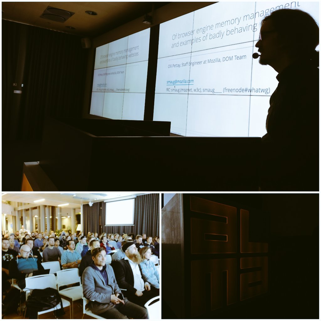 afarriaga's tweet image. Thank you all for a great event last night @helsinkijs. Big shout out to @frontendfinland @Helnode &amp;amp; @AlmaDevelopers see you next time!