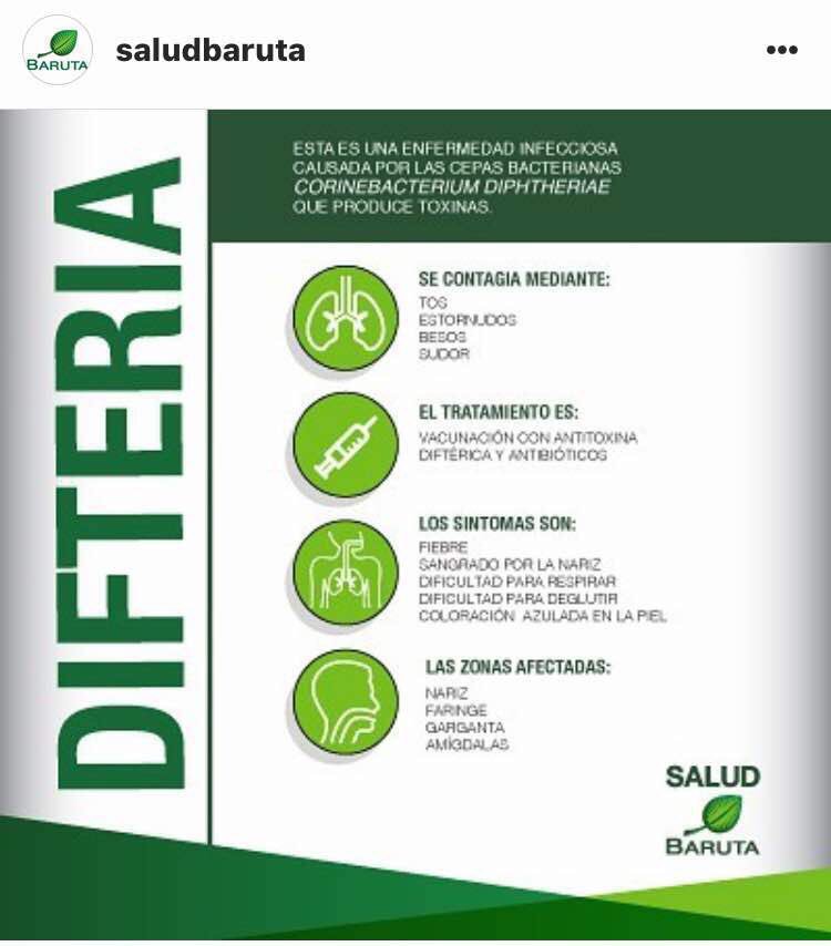 NancyMartinezA's tweet photo. Universidad en Carabobo exhortó a usar tapabocas ante brote de difteria | El Pitazo https://t.co/c3UTcOvK1n
#difteria #prevención https://t.co/luxI0z7COi