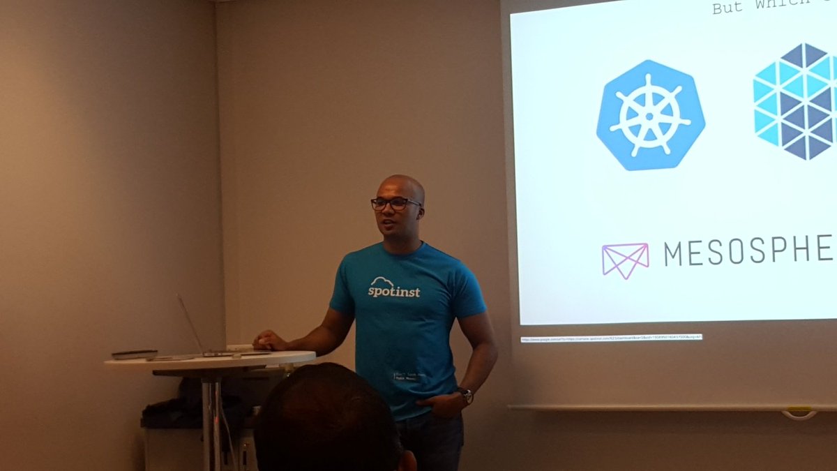 AgileSearchNews's tweet image. With @Spotinst yesterday #cloud #infinitescalability