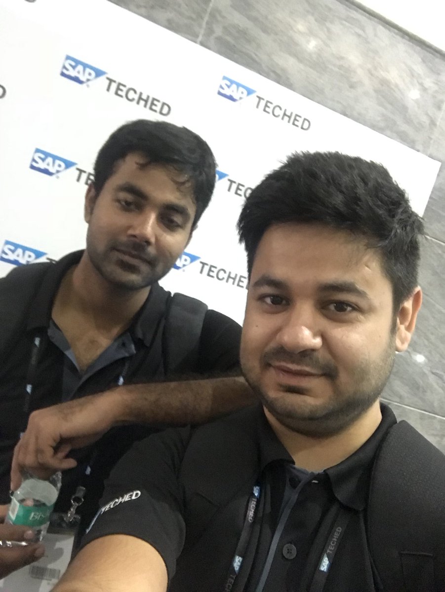 aromatic_mayank's tweet photo. #SAPCommunity #SAPTechEd.
Love to be the part of SAP Community!! https://t.co/K8KAGv2F3Z
