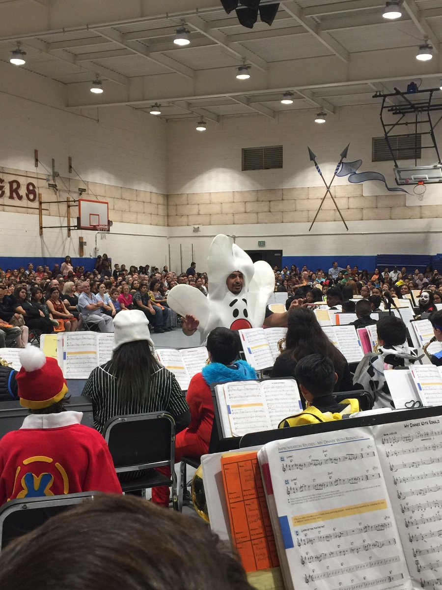 Another great Spooktacular with Mr.Aguilar and the Great Crusader Band! #SMMSca