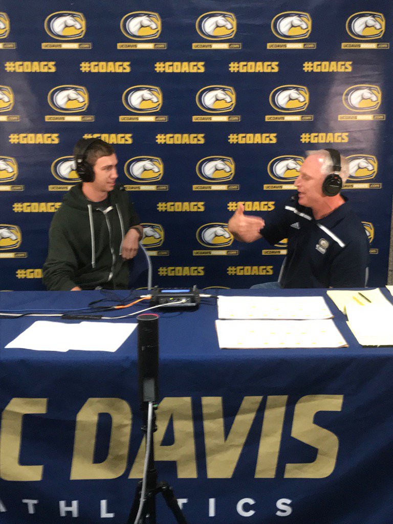 andyfiske's tweet photo. Hey @CalAggieBanduh you nailed it on the coaches show! Don't know what's better than fb and the band @UCDfootball https://t.co/PLwsFMwLBM