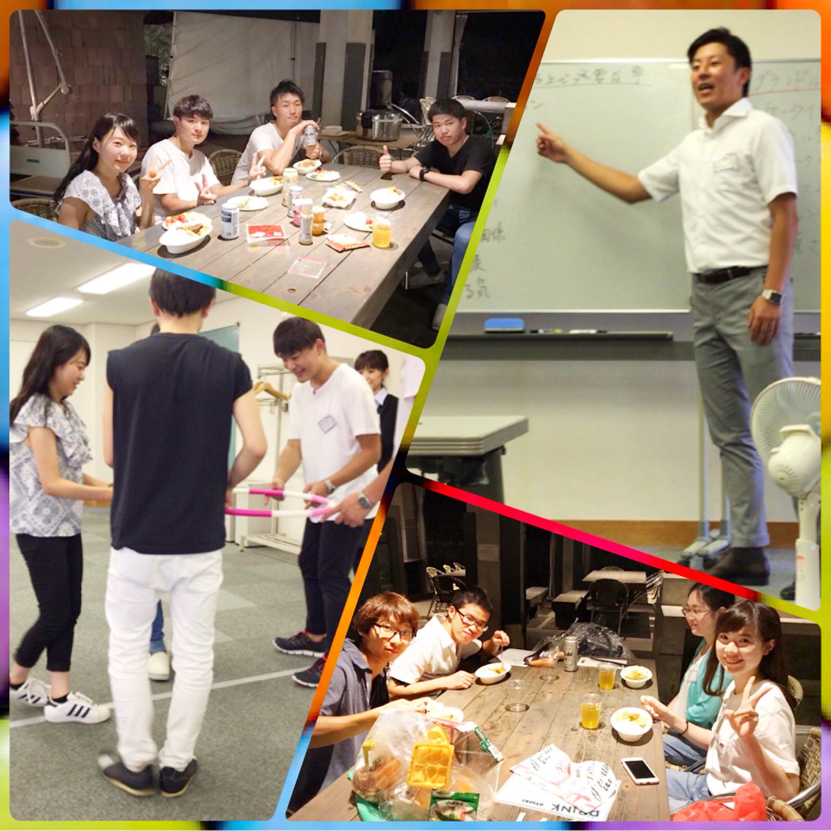 uni_search_'s tweet photo. 《宿泊型インターンに潜入😎✨》
大学1回生のたかし&amp;たくろうで
インターンシップに行ってみた！

夜ごはんにはカレー食べたんだおん💓

宿舎からの景色は
バッチグーだおぉぉぉん😚🎶

https://t.co/TWASSQxhhL
⏫チェックしてみてね👀🌟 https://t.co/Qpcb3FnYVv