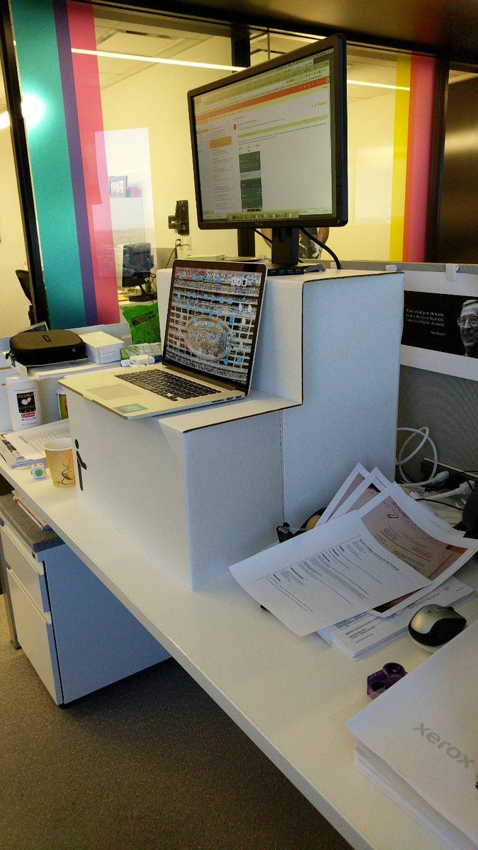 bertodeida's tweet photo. Check out my new setup #elevateddesk #oristand this is a sick @oristand desk #ideas https://t.co/V8FHD3ZtGG