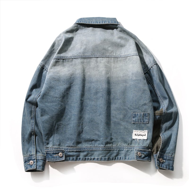 fashionshare0's tweet photo. Panel Design Drop Shoulder Pocket Denim Jacket  https://t.co/zT52R8a2By https://t.co/lVE7B8ZziP
