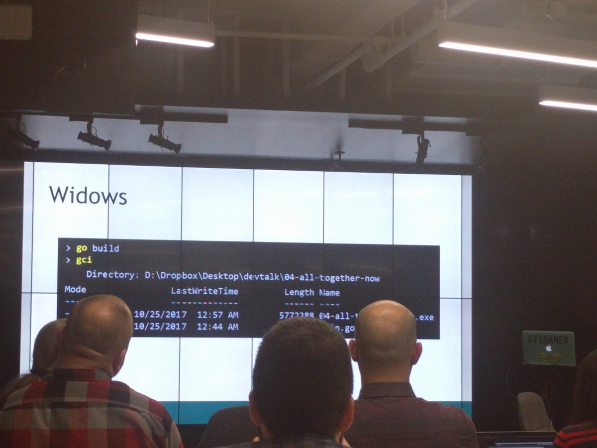 TheMikeJang's tweet image. #PDXdevOps, go for containers. Not quite Windows :(