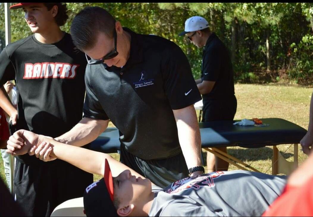 <a href="/Ciresi21/">George Ciresi</a> Professional Care PT. Doing injury prevention arm care with all of our players.