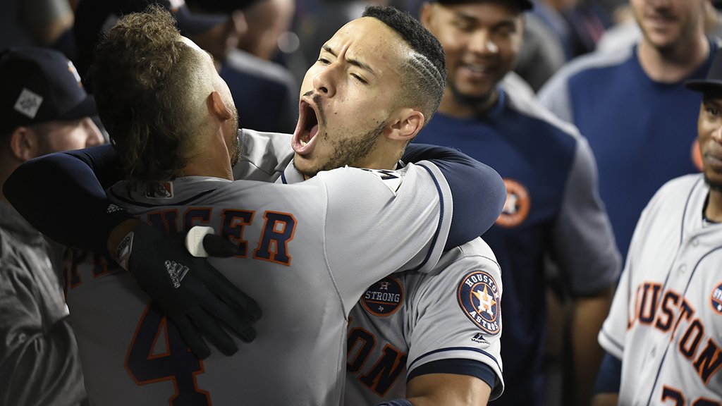 MLB's tweet photo. Comeback season. #WorldSeries https://t.co/xjFNWhiK6Y