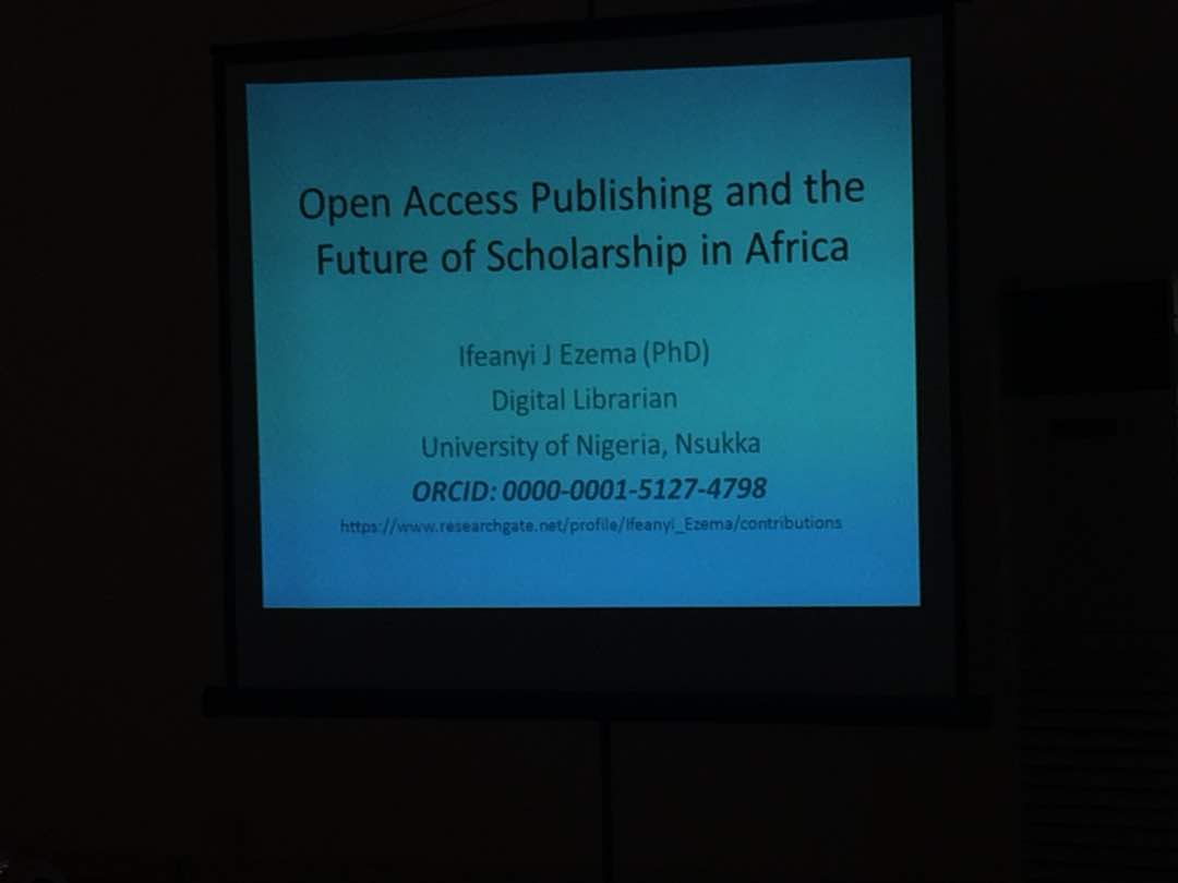 LibrarianOkpala's tweet photo. #OAWeek17 #OAWeekUNN #INASPinfo @open_con @emeka_ubaka @mendulla @Open_access @openaccessunn @OpenAccessNG @OA_Africa https://t.co/iIDBC1Eb9n