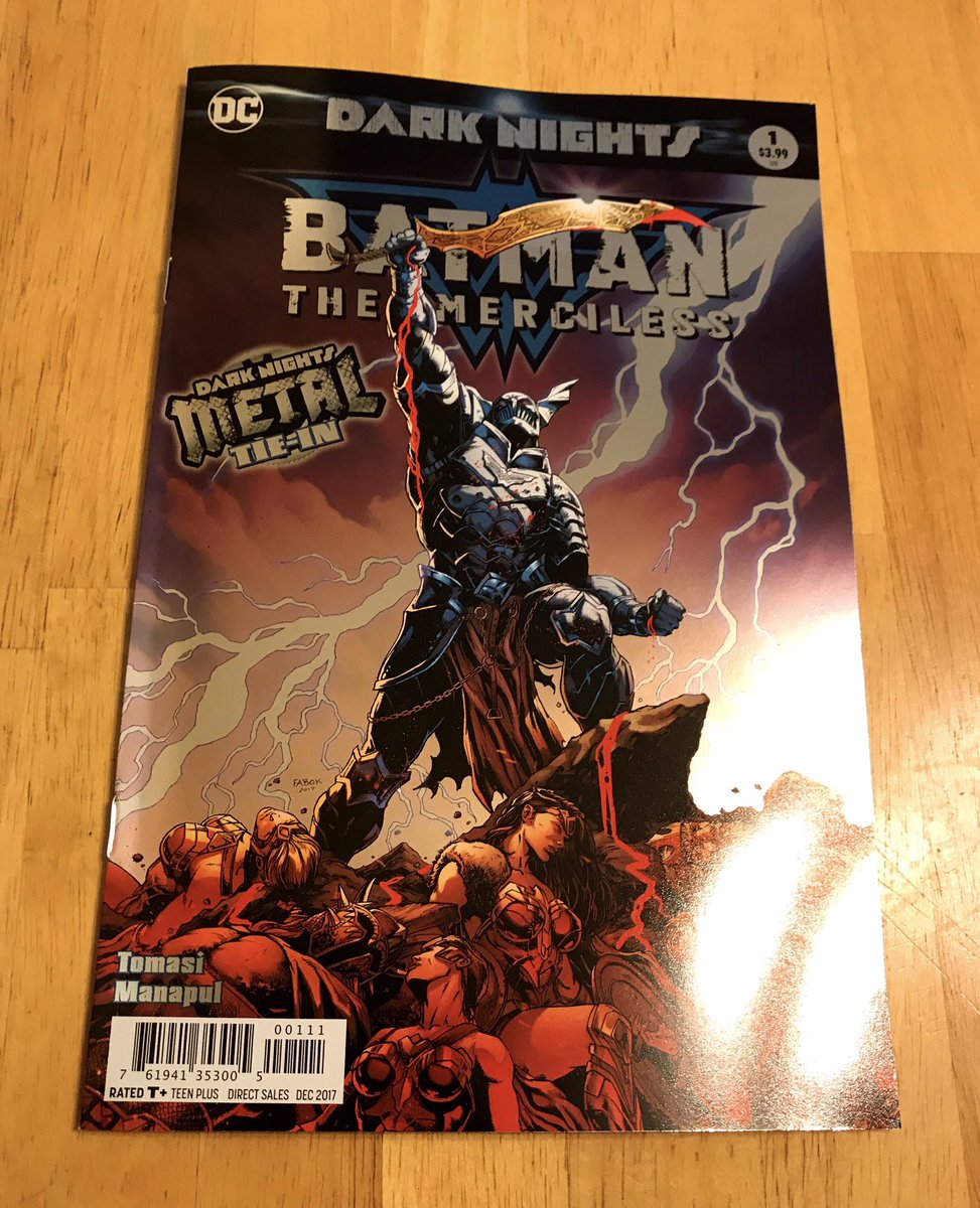 RobinsShadow's tweet photo. DC House of Horror #1, Batman: The Merciless #1, The Flash #33, and Black Panther #166 came out today. https://t.co/iSpBwInD3u