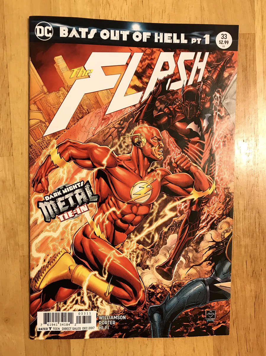 RobinsShadow's tweet photo. DC House of Horror #1, Batman: The Merciless #1, The Flash #33, and Black Panther #166 came out today. https://t.co/iSpBwInD3u
