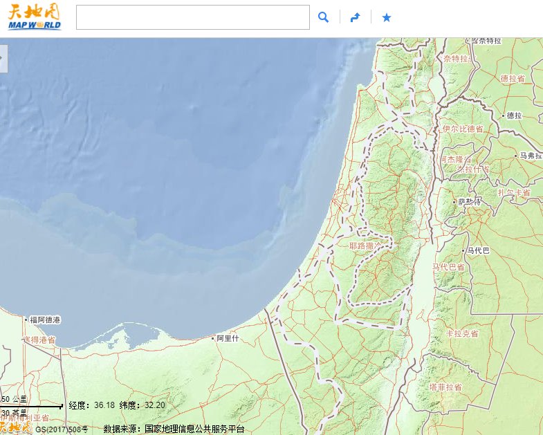 JacobBogle's tweet photo. #China's #MapWorld seems to wants to make everybody happy by showing every #border configuration of #Israel since 1947. https://t.co/fCSanW5VcO