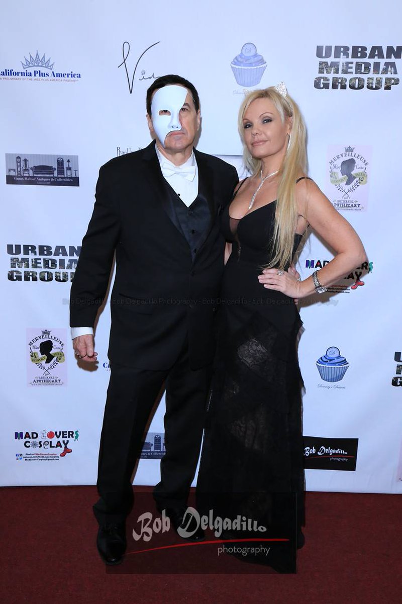 Producer Perris Alexander attended Halloween Hotness 4: Heating Up For The Cure Celebrity Charity with world renown model Terri McDonald.