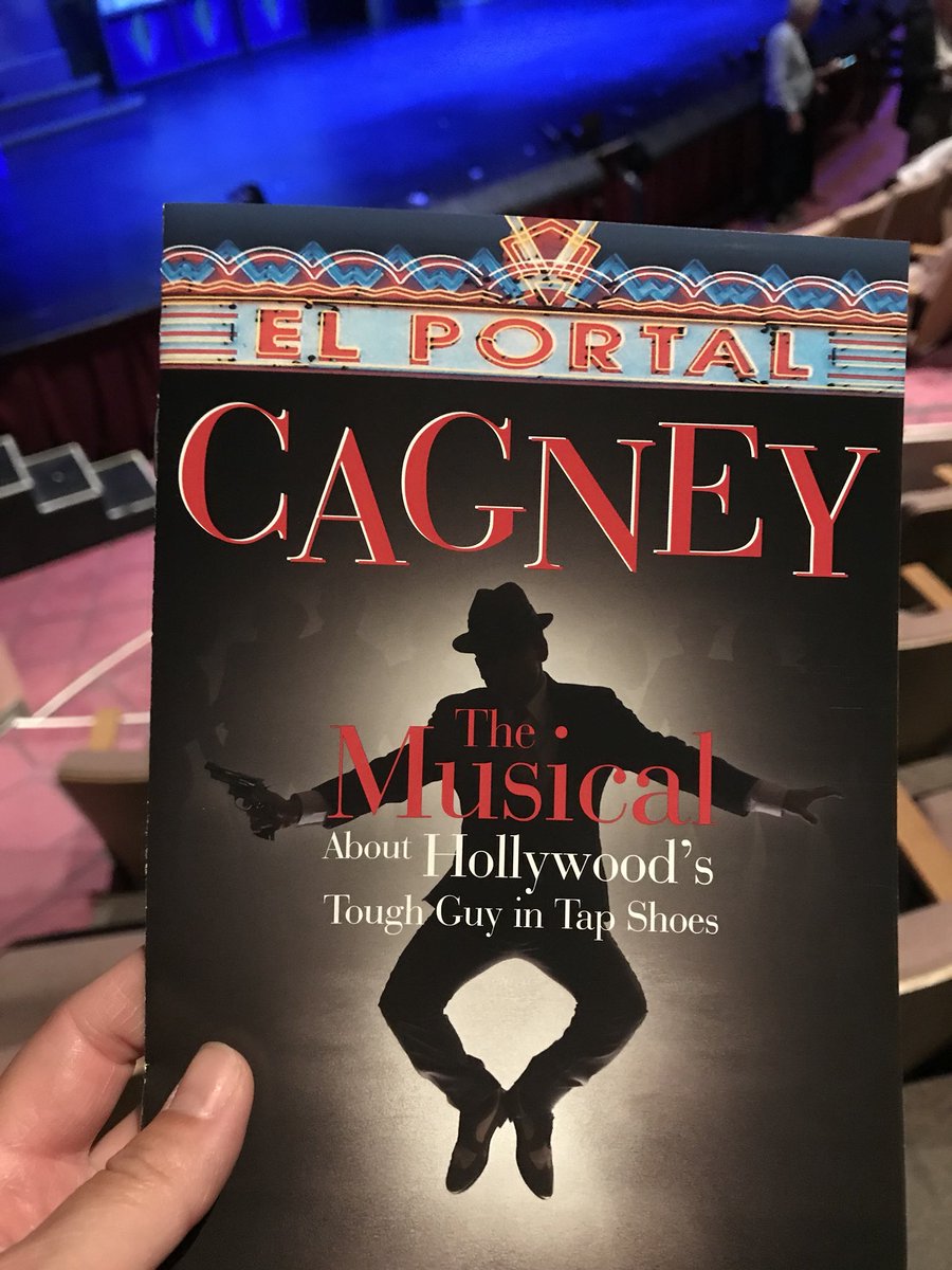 #CagneyTheMusical starring the original NYC cast is superb!  Catch it while you can at the El Portal.