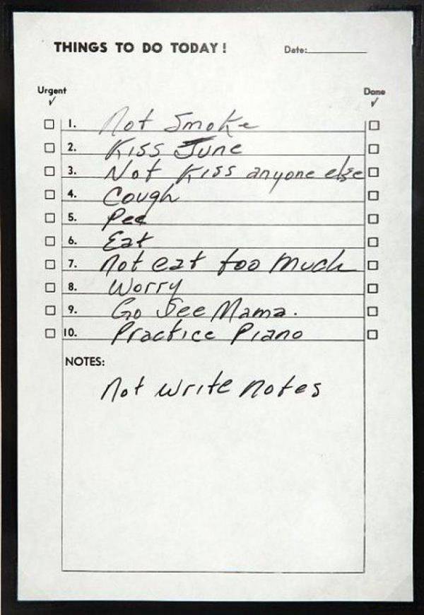 crockpics's tweet photo. To do list, by Johnny Cash https://t.co/2q3w0YS4vI
