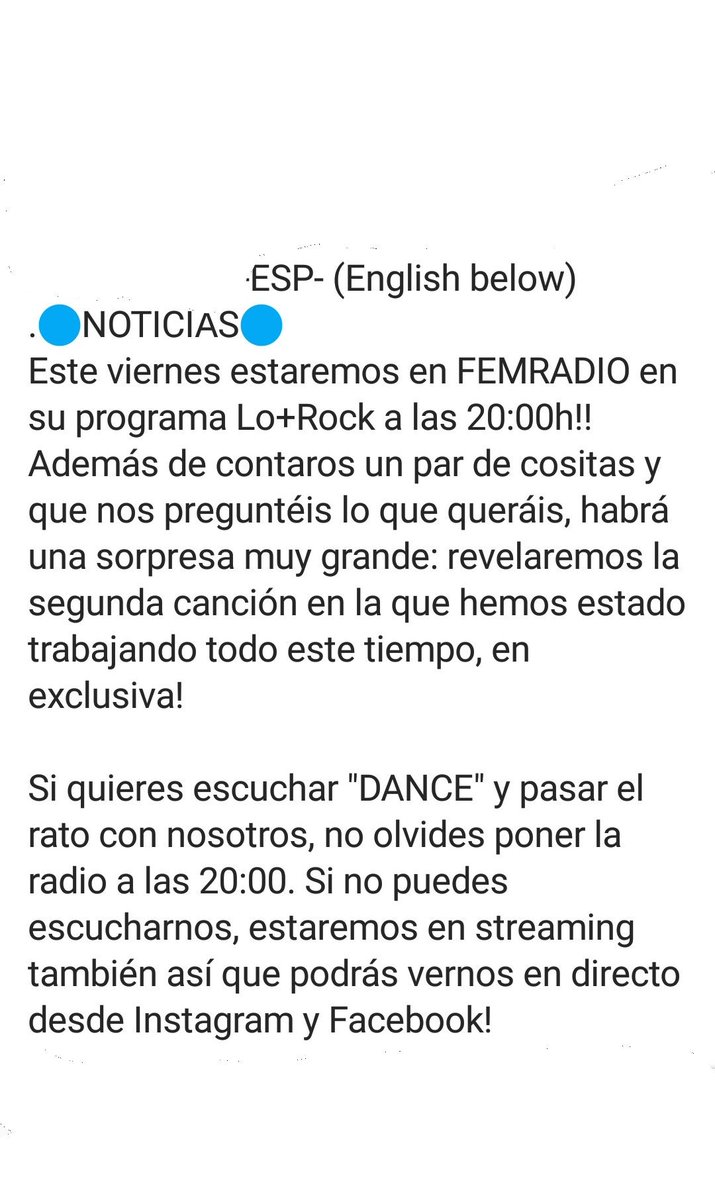 CFOSev_AllIAm's tweet photo. ¡Mañana @alliamofficial on streaming! @Ferran_Faba https://t.co/fF4AuWOnZP