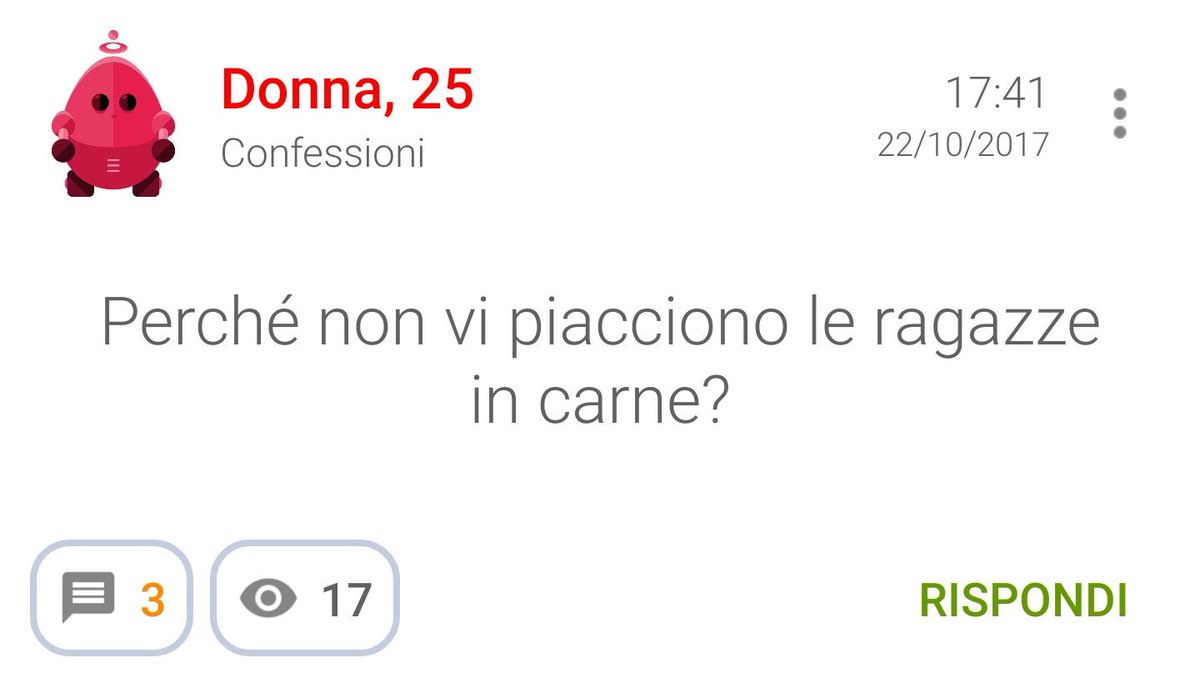 Ask4Secret's tweet image. • App del giorno 🆓

Gli argomenti più scomodi, in anonimo! Con Ask4Secret ❤️

play.google.com/store/apps/det…

#Salvini #Berlusconi
#GFvip