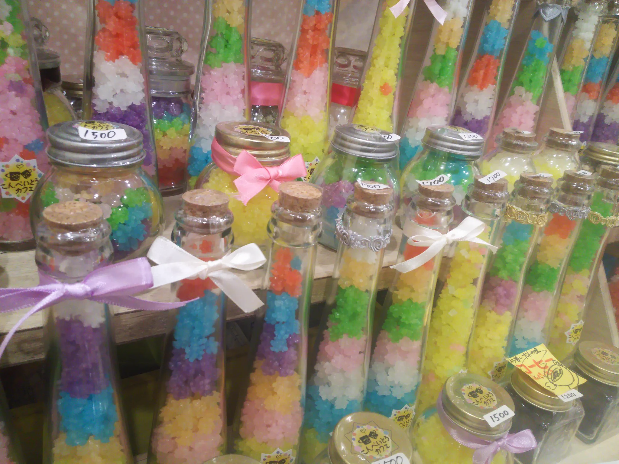 博多駅にあるこんぺいとうカフェが可愛すぎる！！種類豊富なこんぺいとう達
