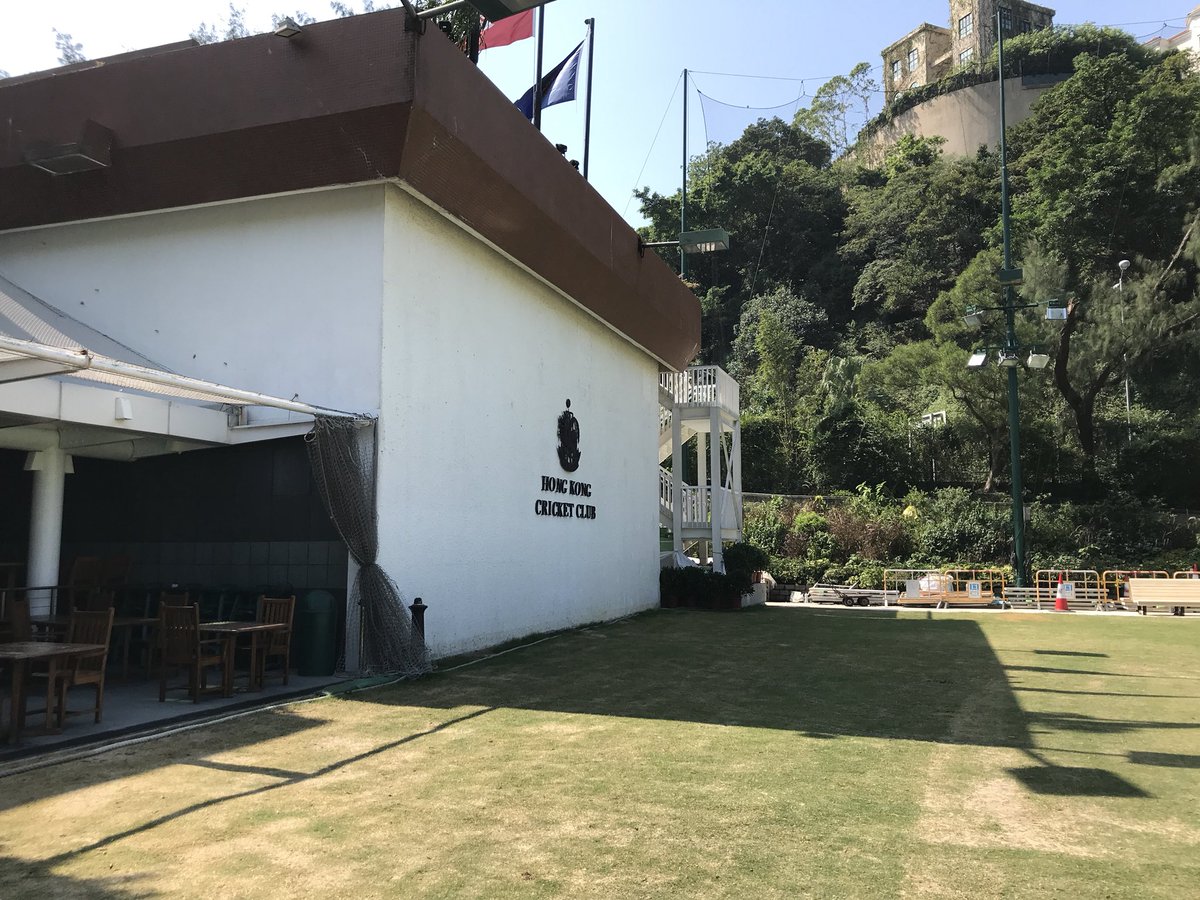 Roneelhira's tweet photo. Safe to say I’m the teams liability for this tournament, practice didn’t go so well! But what a setting! Thanks @hksixes https://t.co/sGgjqb41KQ