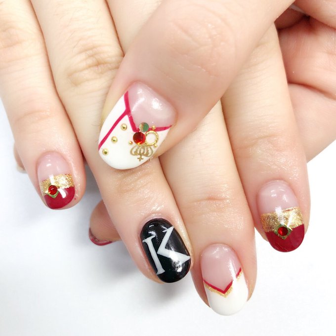 モチーフネイルのtwitterイラスト検索結果 古い順