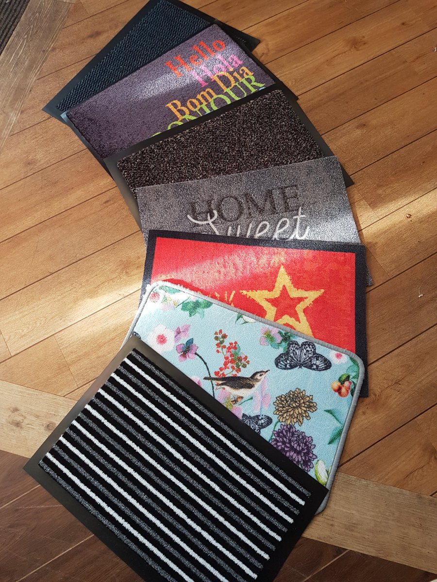 Selling fast 
Limited number of washable door mats available 
Only £10