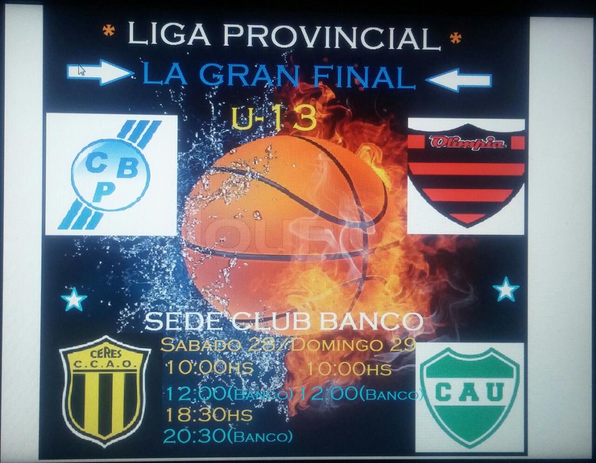 bancosfbasquet's tweet photo. #SomosBancoBasquet #SomosU13 #SomosFinalistas #SomosLocales #VamosBanco !!!
Este sábado 28 y domingo 29 de octubre el MEJOR BASQUET U13 PROVINCIAL juega en Banco.  Finales Federativas. Te las vas a perder??? https://t.co/ze2ModlFXW