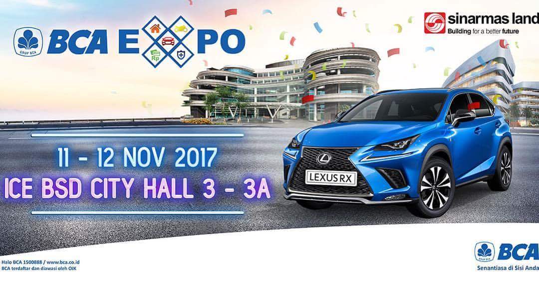 kreditmobilBCA's tweet photo. BCA & Sinar Mas Land presents.... @bca_expo 2017.
BE THERE !!!
#bcaexpo #autoshow #autoshowbca #BCA #solusibca #kredit #kreditmobilBCA https://t.co/l2UIuQwsxO