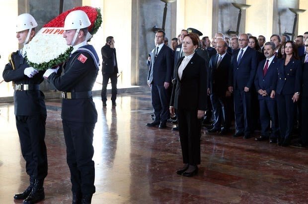 İyi Parti bugün Atatürk’ün huzurunda çünkü #iyiparti Türkiye’ye çok iyi gelecek.