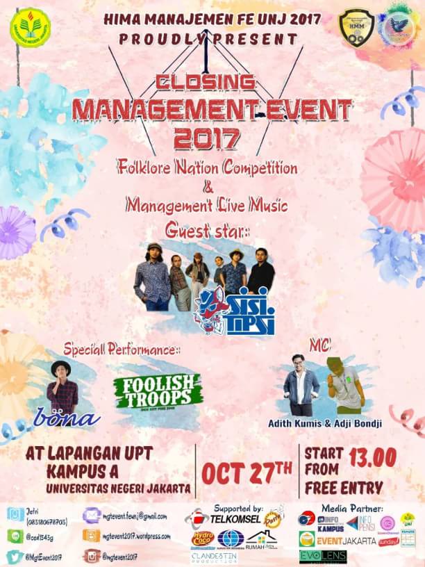 Management Event UNJ tweet media