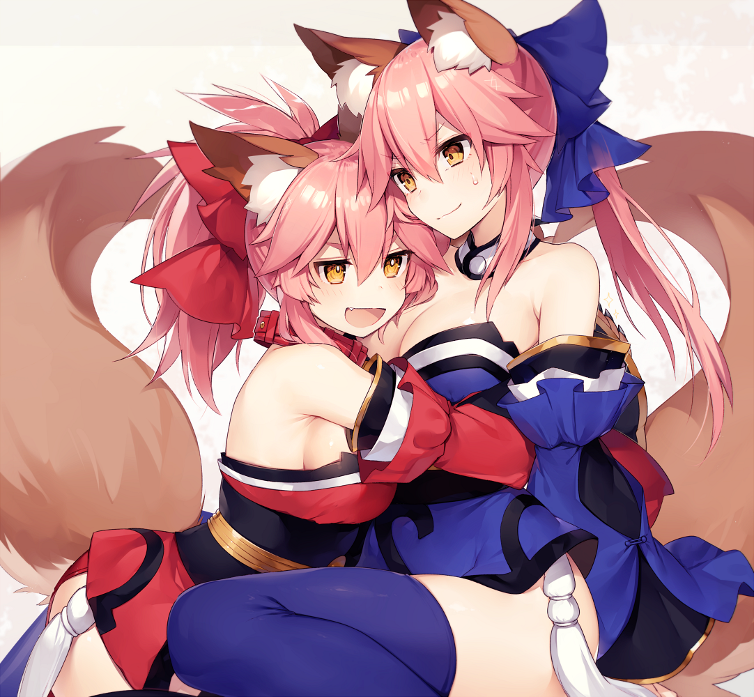 タマモキャット ,キャスター(Fate/EXTRA) 「キャット玉藻ちゃん 」|むりょのイラスト