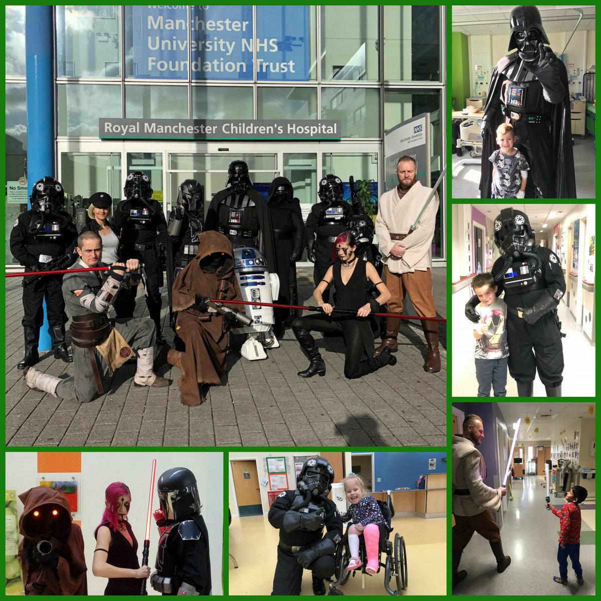 MFT_Charity's tweet photo. Thanks @99thgarrison for visiting patients @RMCHosp yesterday...lots of happy smiles from the visit! 😀#StarWars https://t.co/1MfXsMOhUL
