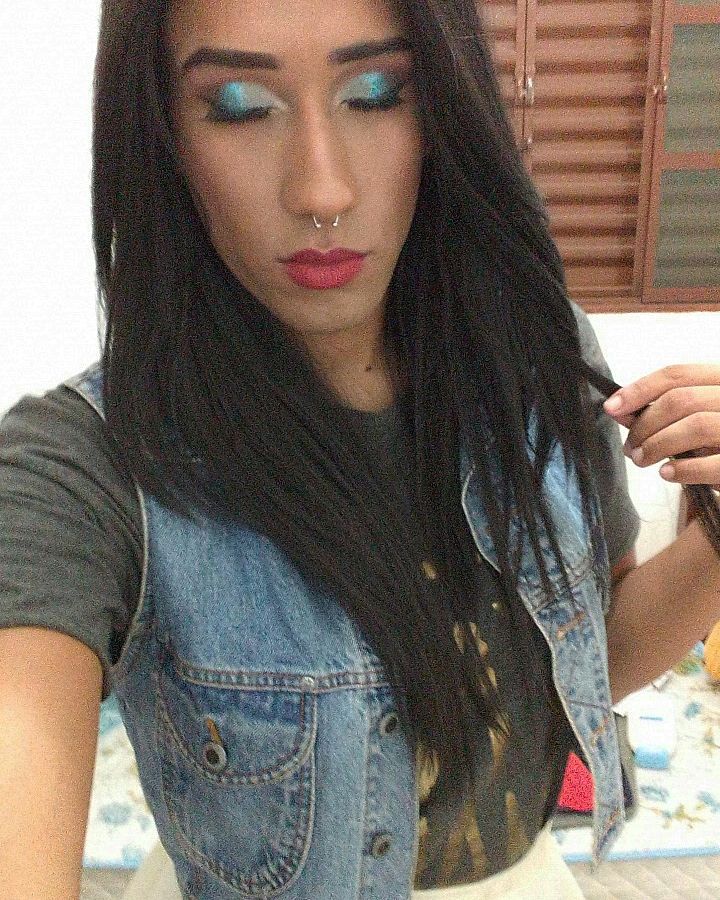 oillopes's tweet photo. Só queria deixar registrado que me montei pela primeira vez! Obrigado a todos os envolvidos! Bem vinda Veronica #Dragse #dragmakeup https://t.co/trcmM0NjUs