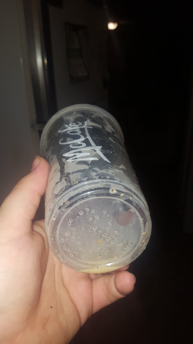 bethypoo2008's tweet photo. #McDonalds I am so sick of getting iced coffees like this! All it takes is a rinse of the grind basket! Everyday in saint john! https://t.co/OfPlCOFc6M