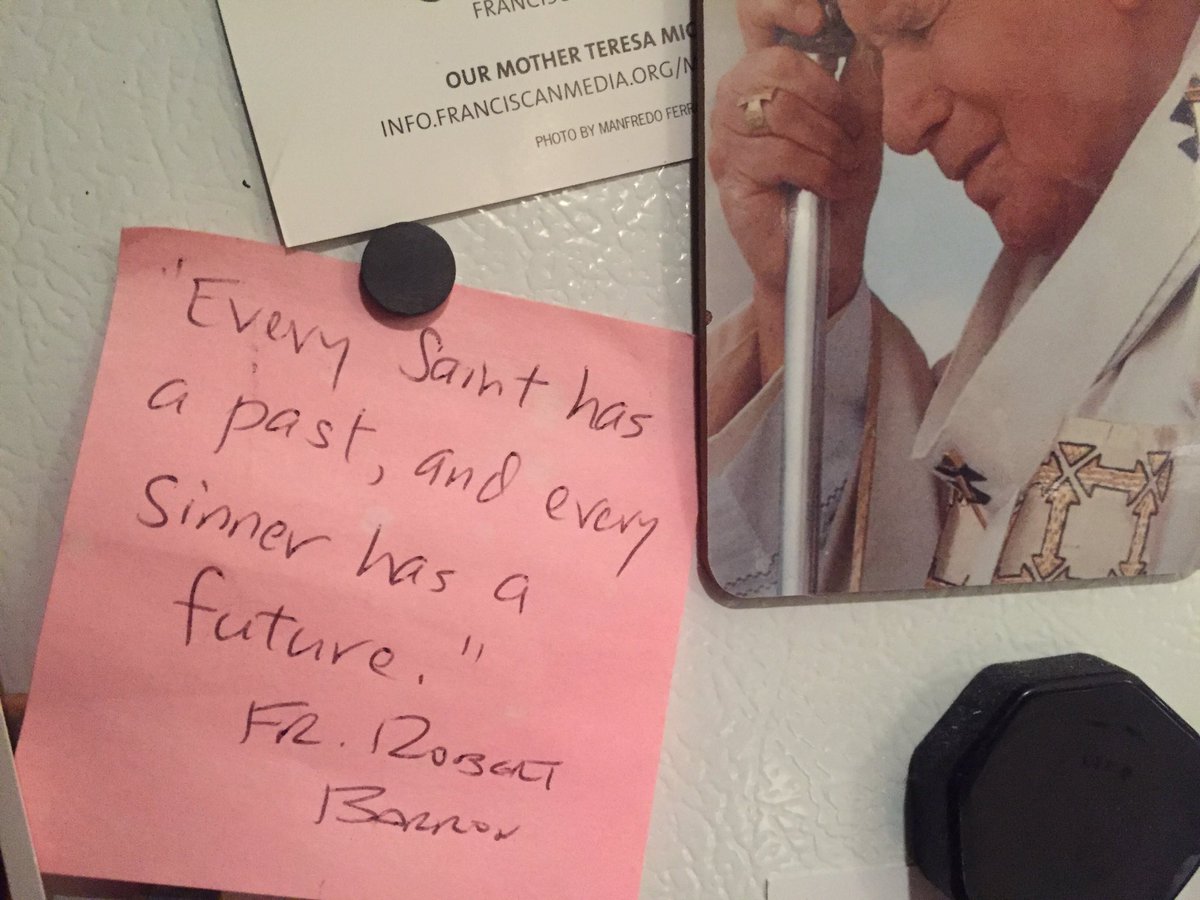 thaldenARCHSPM's tweet photo. 11 yr old son asks, "Shouldn't that be @BishopBarron, dad?" I reply, "He was Fr. Barron when he said it. Go to bed." @WordOnFire https://t.co/gjVSOJAE6Q
