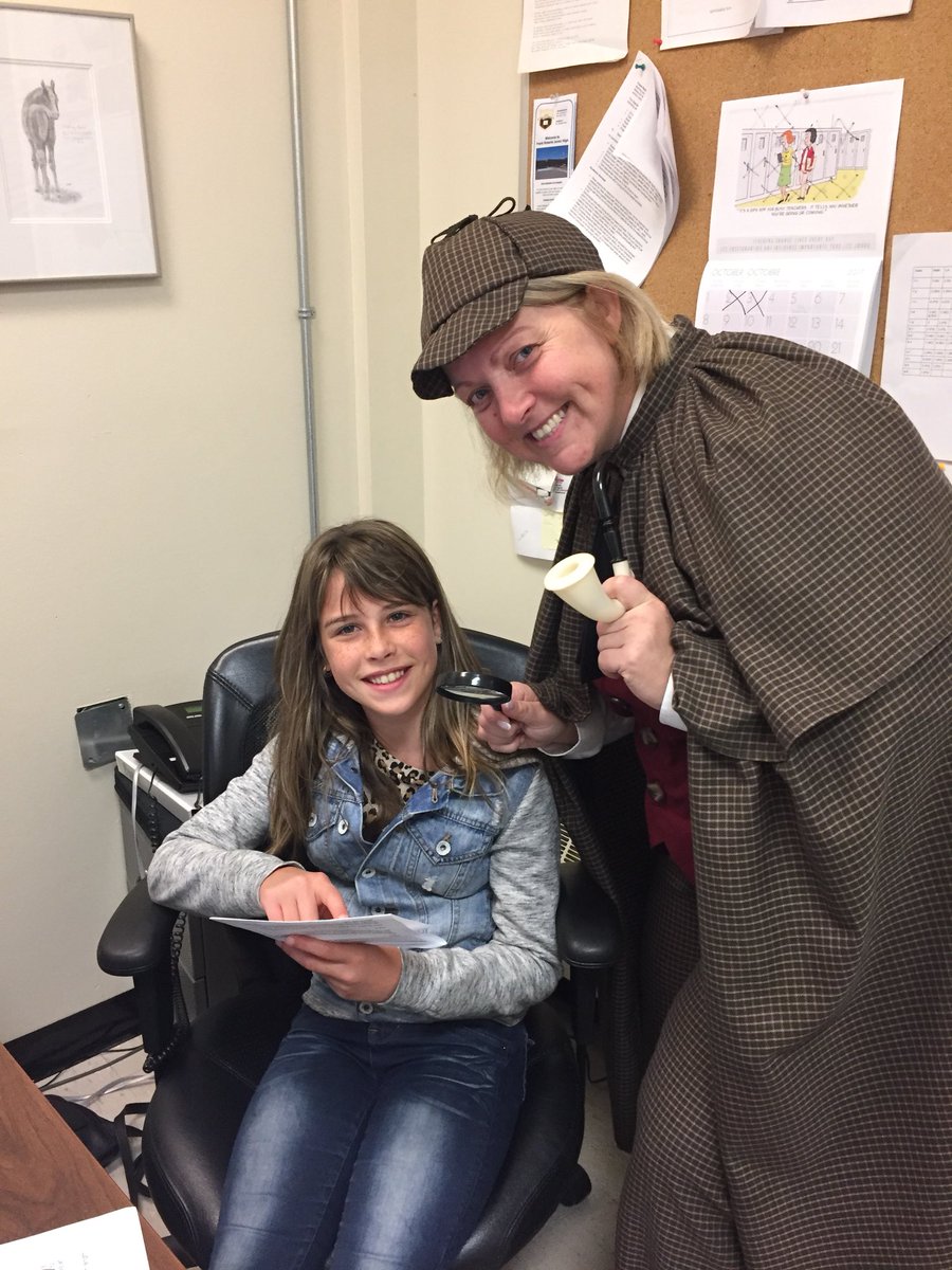FRJHschool's tweet image. The mystery continues and we have the best investigator on scene to help us out- Sherlock Homes🔎@NLESDCA