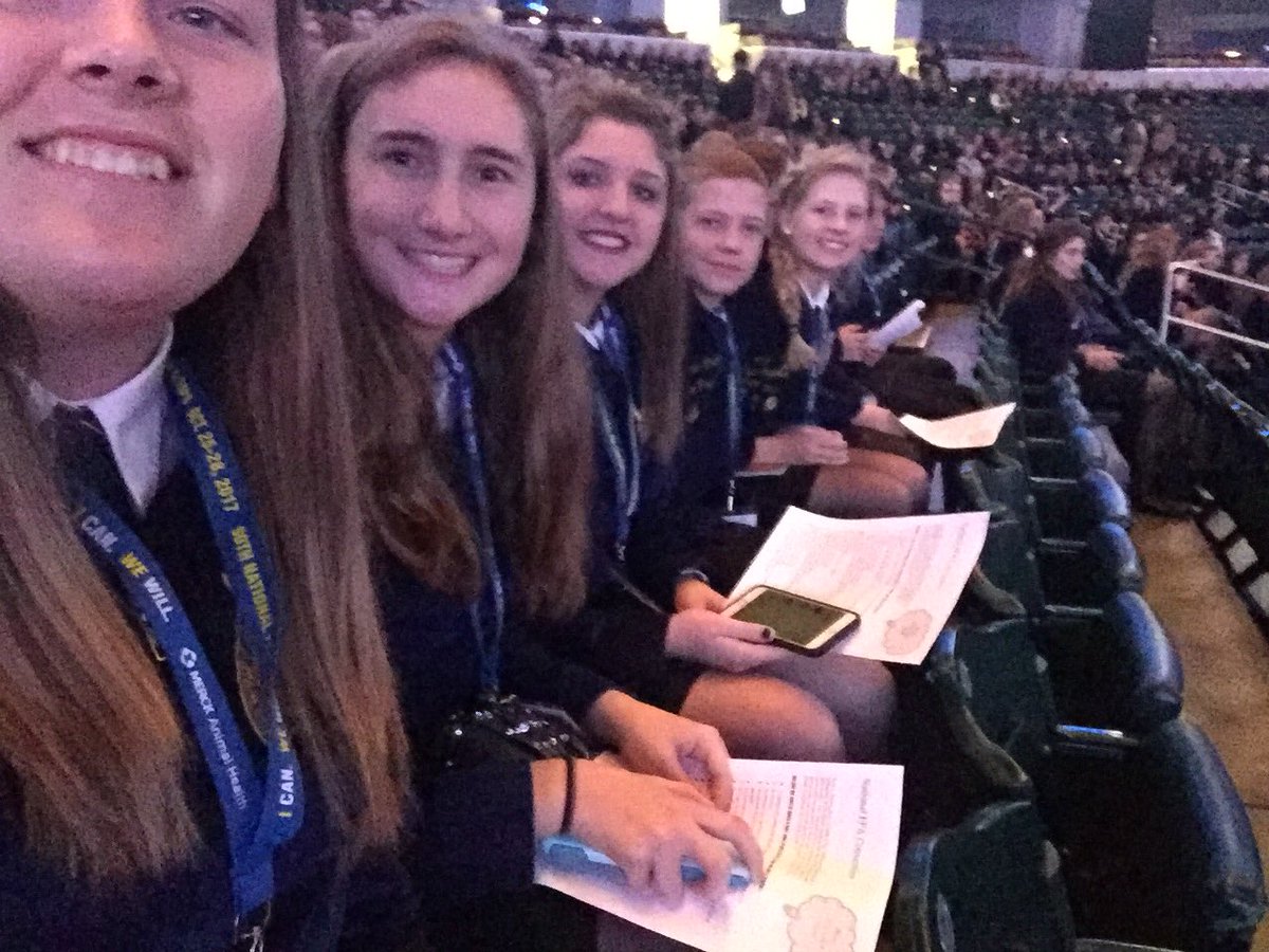 haven_ffa's tweet image. Haven FFA is ready for their first session! @NationalFFA #ICanWeWillFFA